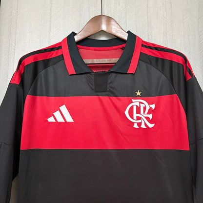 Camisa Flamengo Home 26/27 Manga Longa - Adidas Torcedor Masculina
