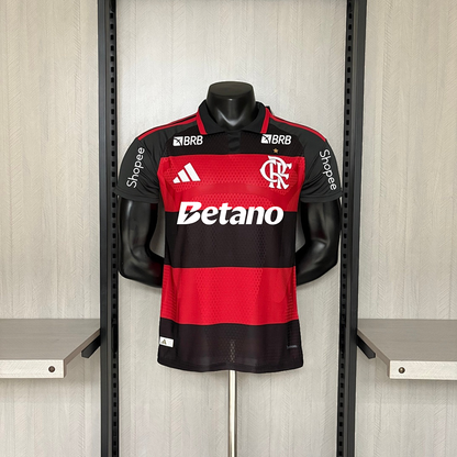 Camisa Flamengo Home Com Patrocínios 26/27 - Adidas Jogador Masculina