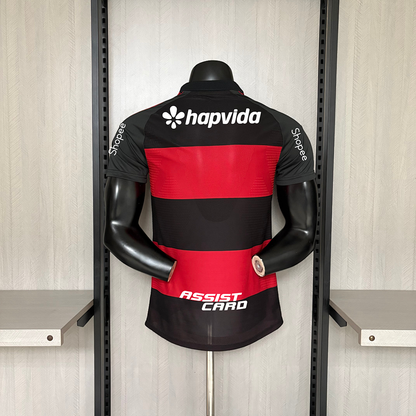 Camisa Flamengo Home Com Patrocínios 26/27 - Adidas Jogador Masculina