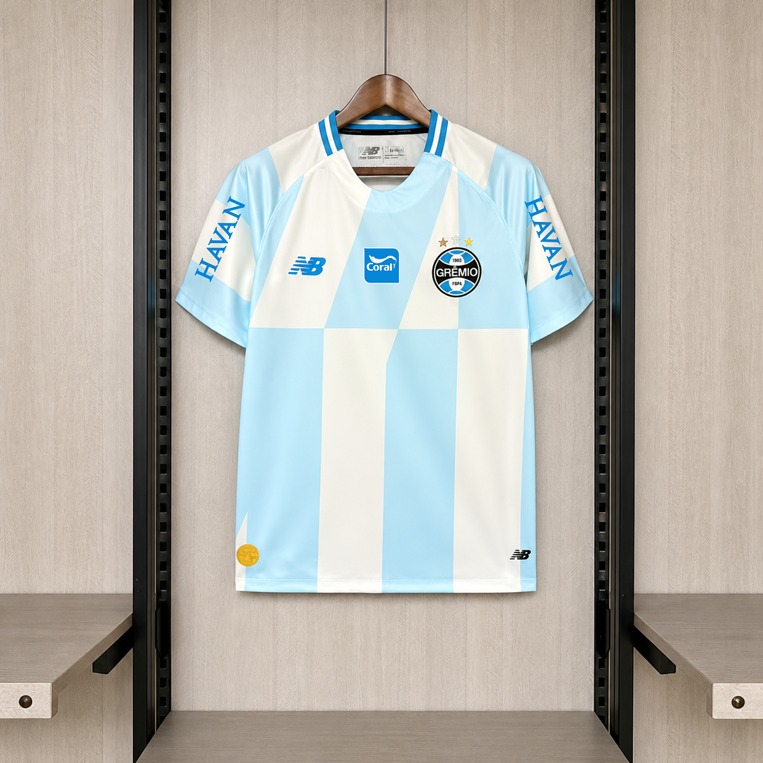 Camisa Grêmio Away Com Patrocínios 26/27 - Umbro Torcedor Masculina