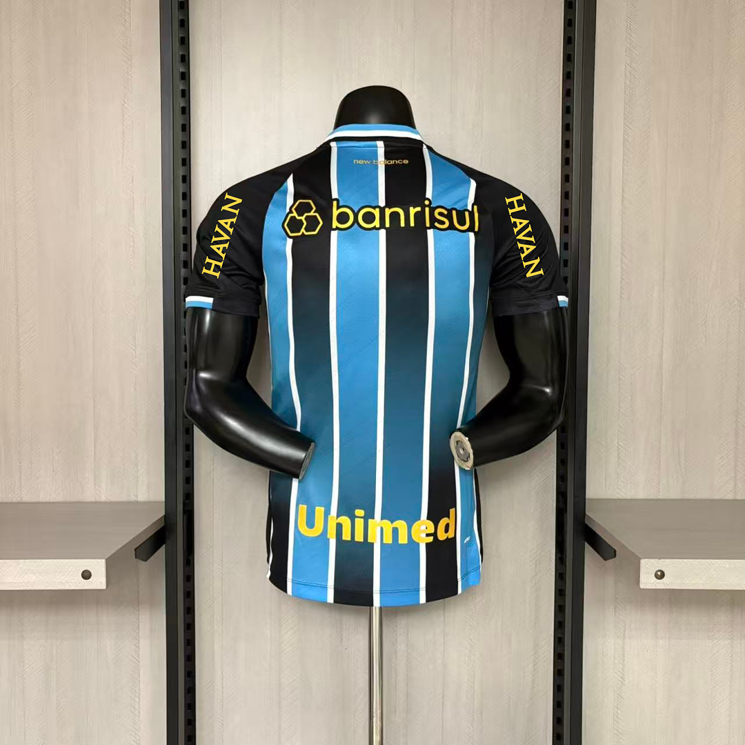 Camisa Grêmio Home Com Patrocínios 26/27 - Umbro Jogador Masculina