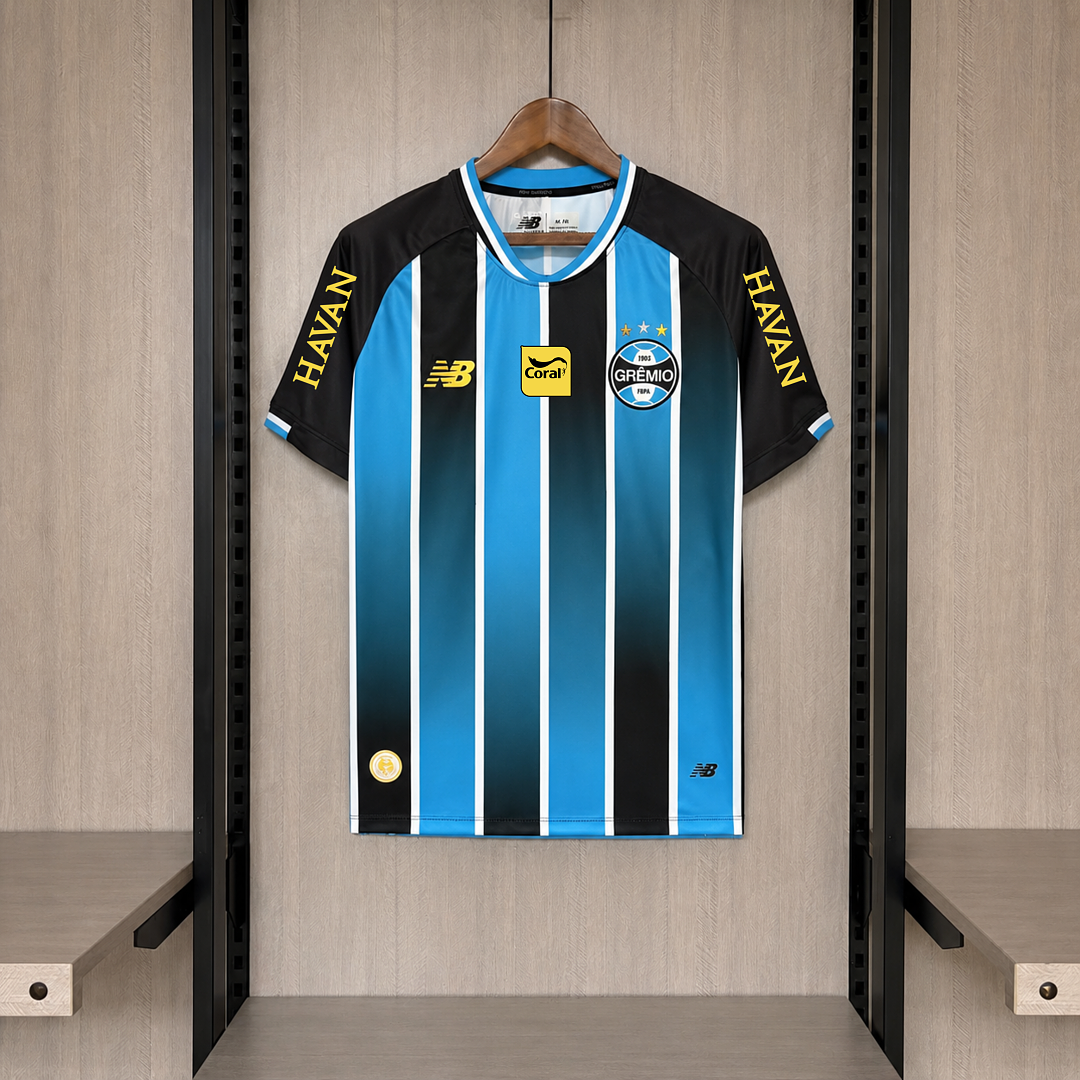 Camisa Grêmio Home Com Patrocínios 26/27 - Umbro Torcedor Masculina
