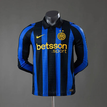Camisa Inter de Milão Home 26/27 Manga Longa - Nike Jogador Masculina