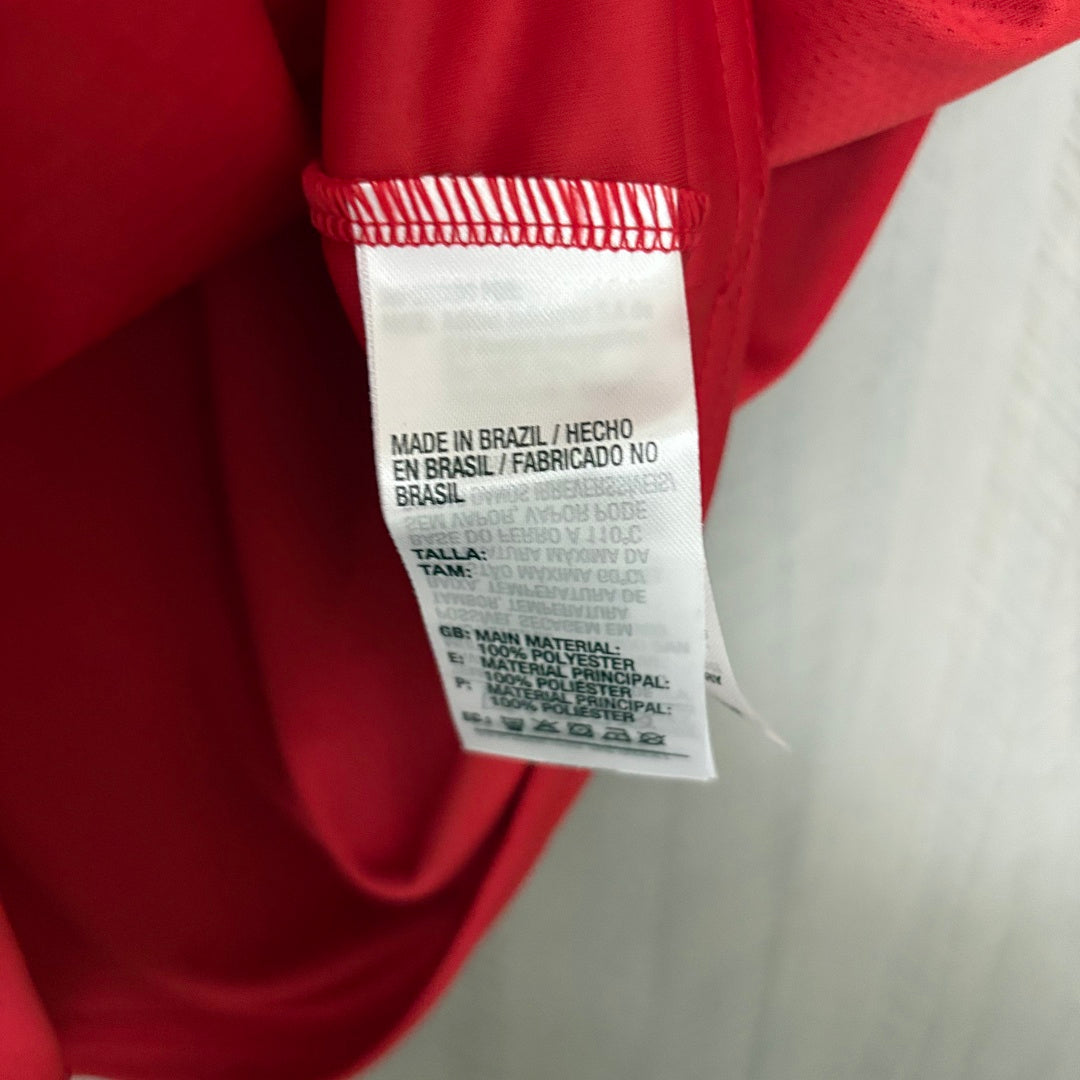 Camisa Internacional Treino Vermelha 26/27 - Adidas Torcedor Masculina