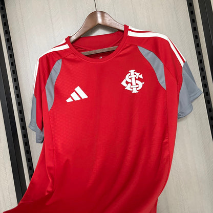Camisa Internacional Treino Vermelha 26/27 - Adidas Torcedor Masculina