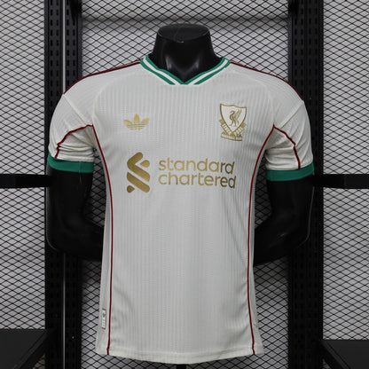Camisa Liverpool Branca 26/27 - Adidas Jogador Masculina