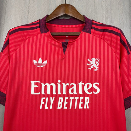 Camisa Lyon Away 26/27 - Adidas Torcedor Masculina