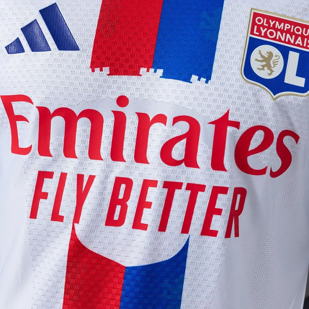 Camisa Lyon Home 26/27 - Adidas Jogador Masculina