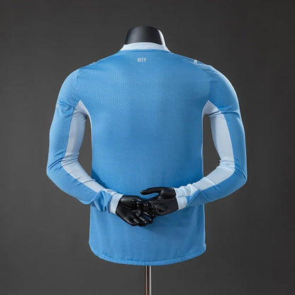 Camisa Manchester City Home 26/27 Manga Longa - Puma Jogador Masculina