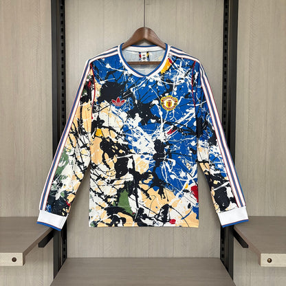 Camisa Manchester United 26/27 Manga Longa - Adidas Torcedor Masculina