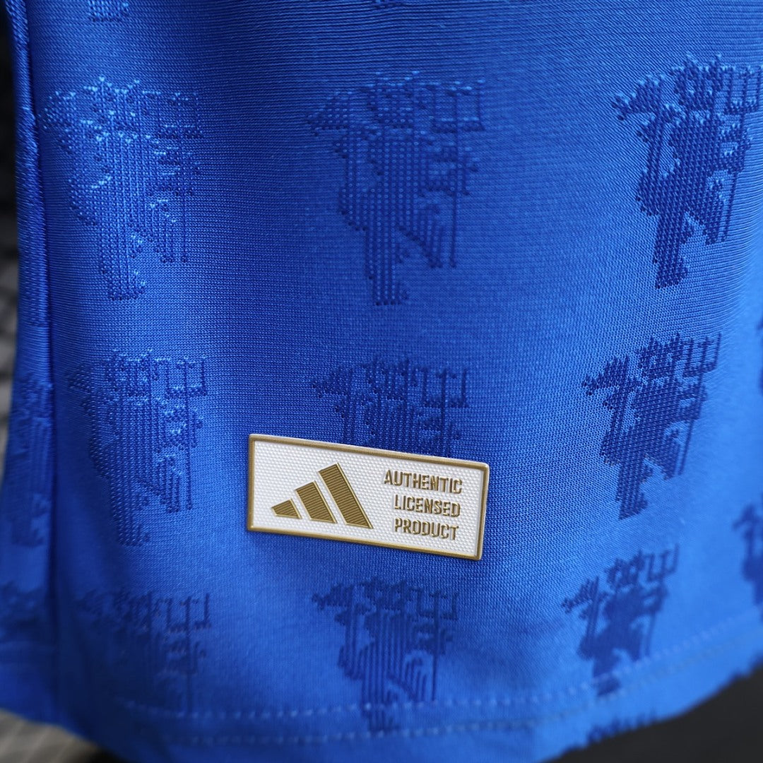 Camisa Manchester United Azul 26/27 - Adidas Jogador Masculina