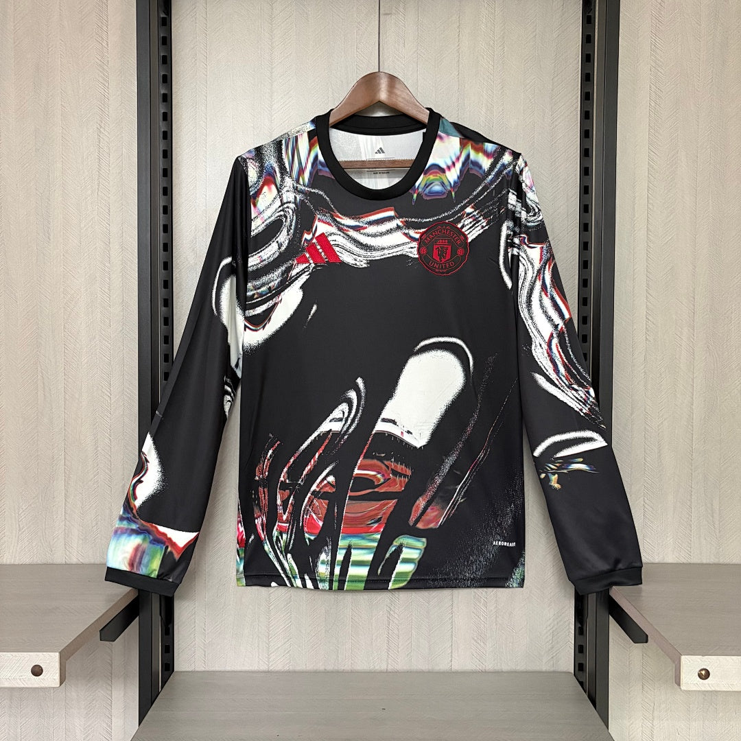 Camisa Manchester United Edição Especial 26/27 Manga Longa - Adidas Torcedor Masculina
