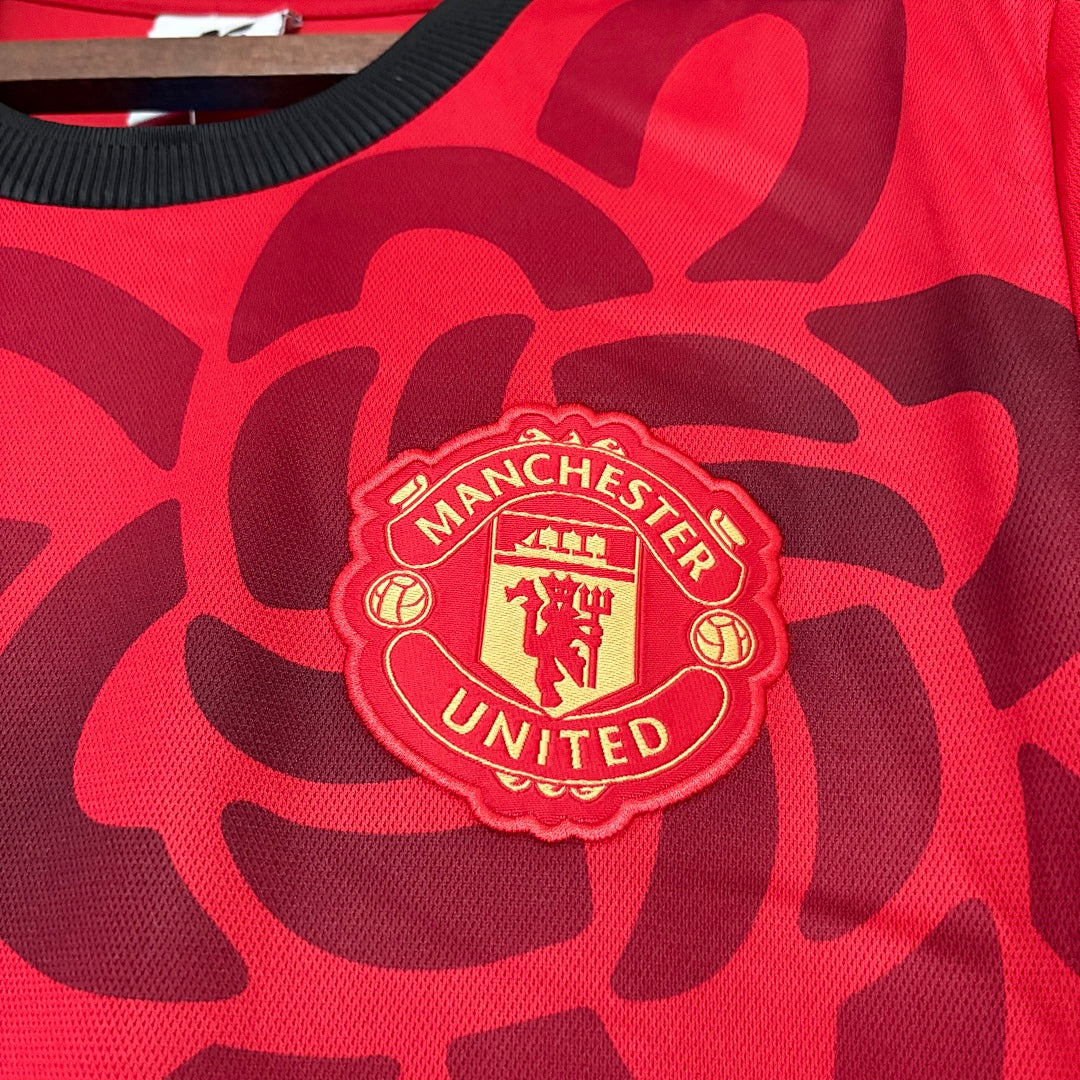 Camisa Manchester United Edição Especial Vermelha 26/27 Manga Longa - Adidas Torcedor Masculina
