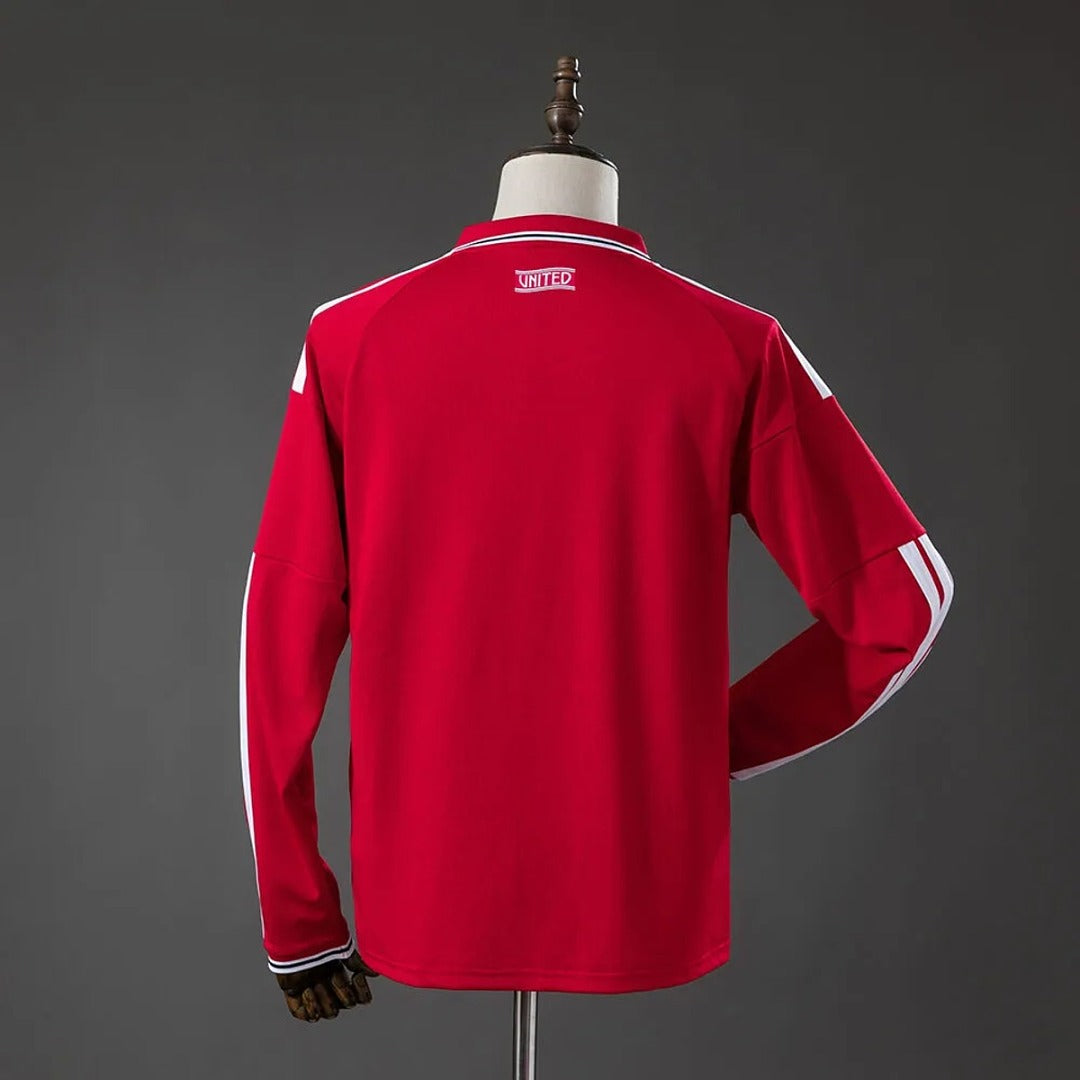 Camisa Manchester United Home 26/27 Manga Longa - Adidas Torcedor Masculina