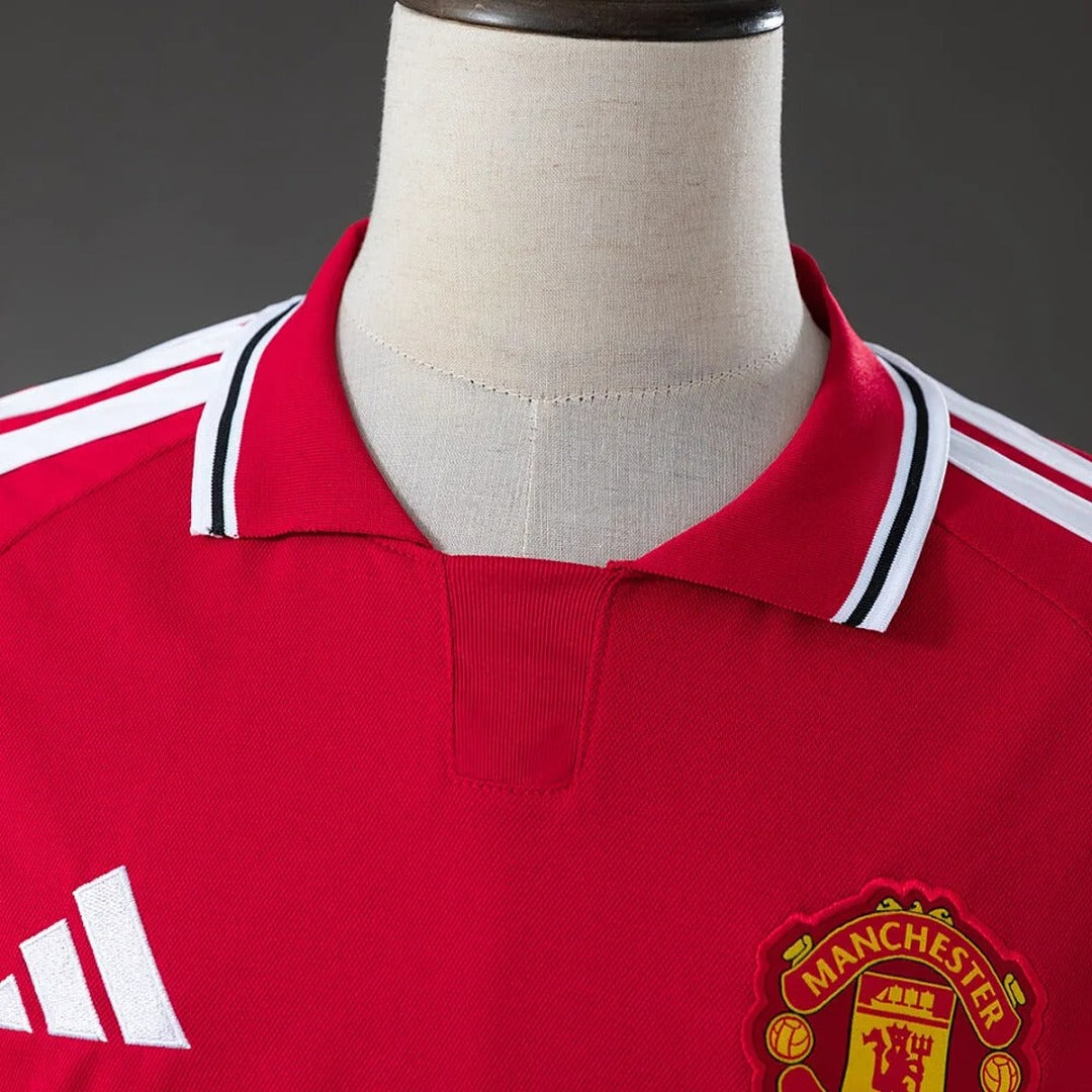 Camisa Manchester United Home 26/27 Manga Longa - Adidas Torcedor Masculina