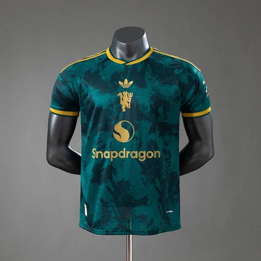 Camisa Manchester United Verde 26/27 - Adidas Jogador Masculina