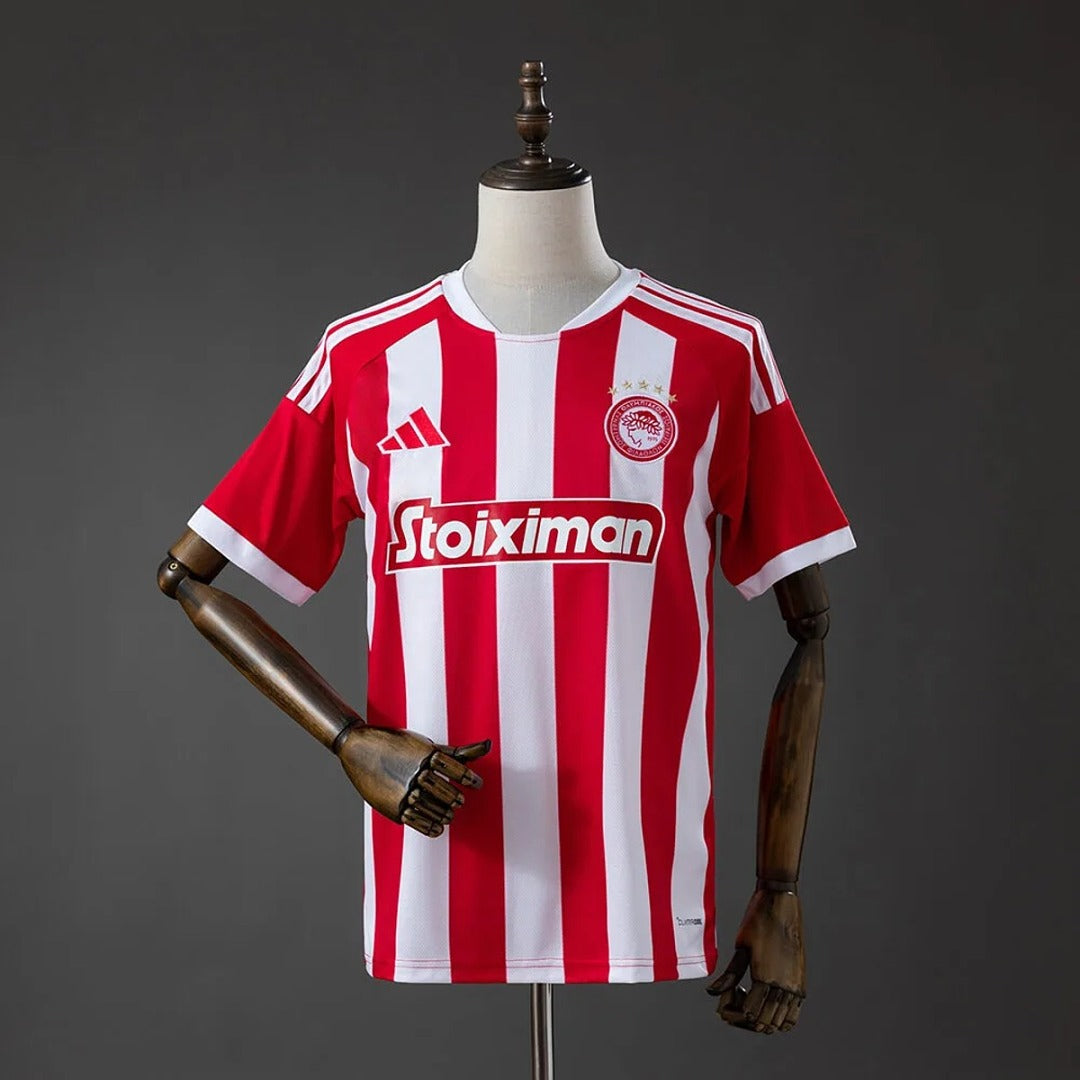 Camisa Olympiacos Home 26/27 - Torcedor Masculina