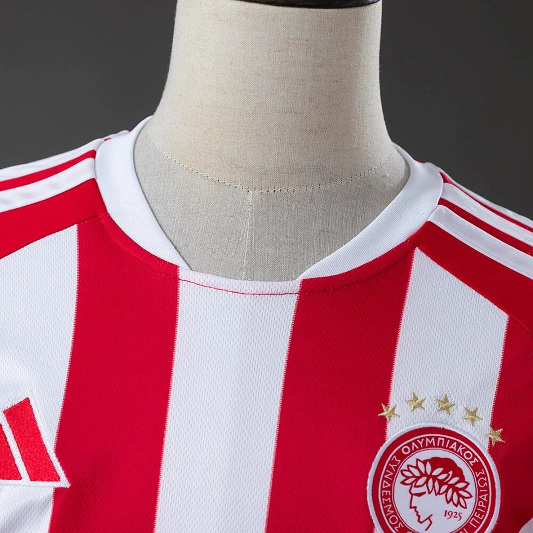 Camisa Olympiacos Home 26/27 - Torcedor Masculina