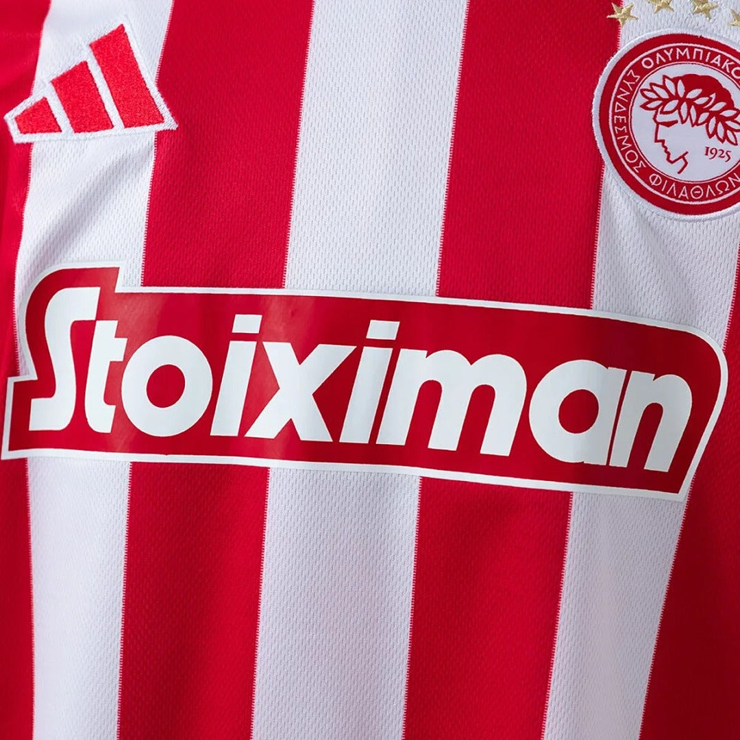 Camisa Olympiacos Home 26/27 - Torcedor Masculina