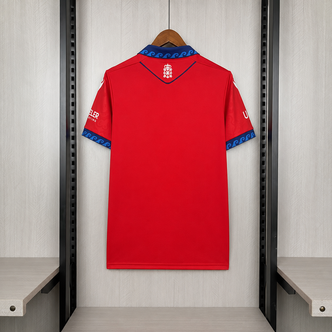Camisa Osasuna Home 26/27 - Macron Torcedor Masculina