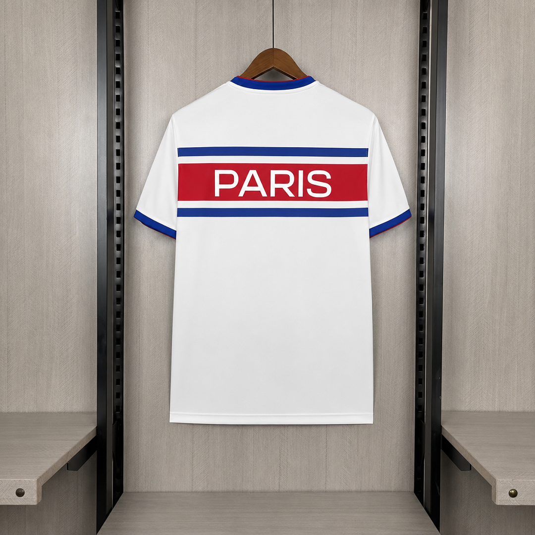 Camisa PSG Branca Treino 26/27 - Nike Torcedor Masculina