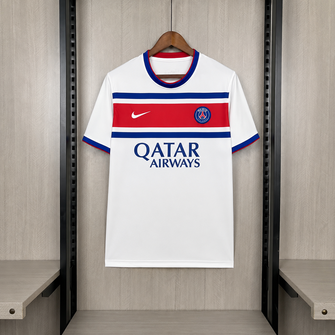 Camisa PSG Branca Treino 26/27 - Nike Torcedor Masculina
