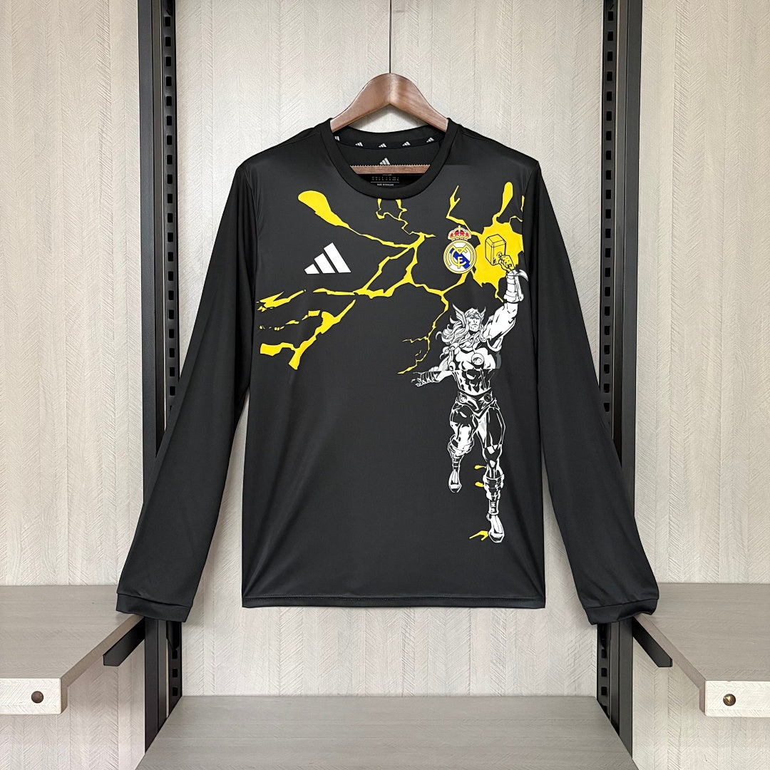 Camisa Real Madrid Edição Especial 26/27 Manga Longa - Adidas Torcedor Masculina
