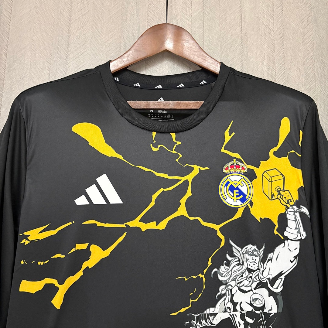 Camisa Real Madrid Edição Especial 26/27 Manga Longa - Adidas Torcedor Masculina