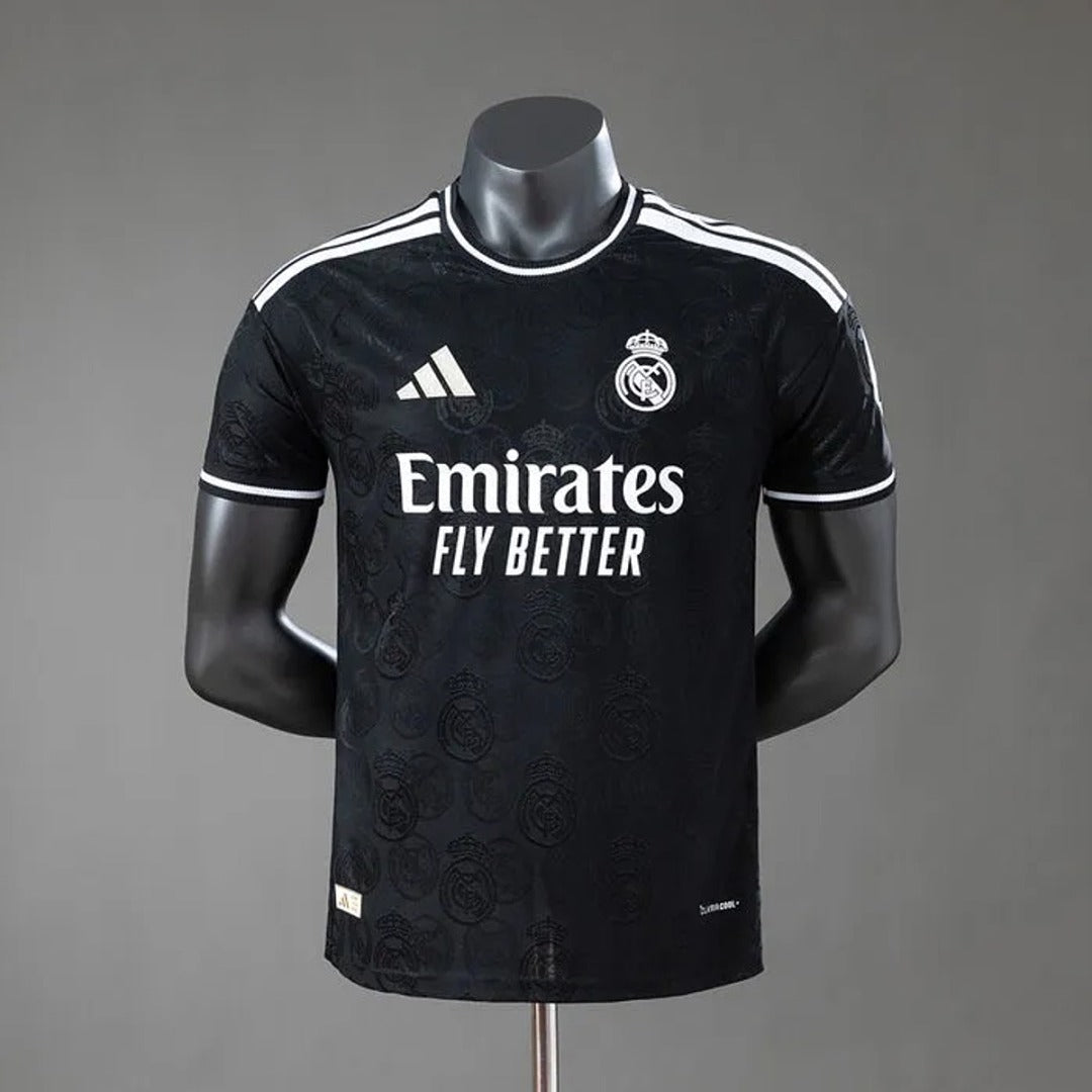 Camisa Real Madrid Edição Especial Preta 26/27 - Adidas Jogador Masculina