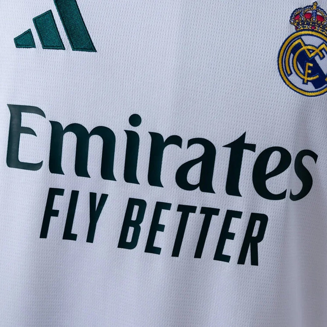 Camisa Real Madrid Home 26/27 Manga Longa - Adidas Torcedor Masculina