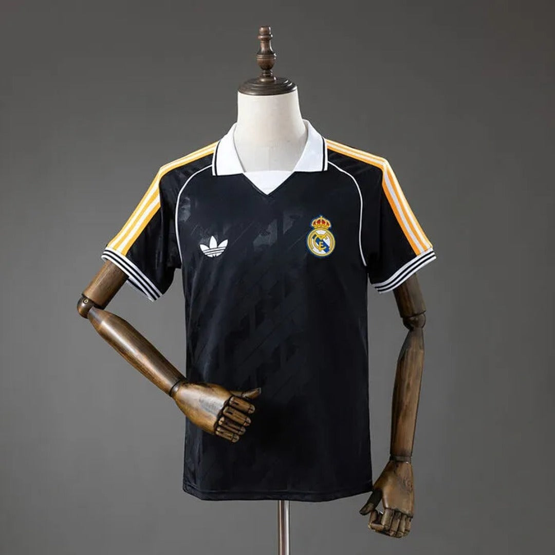 Camisa Real Madrid Preta 26/27 - Adidas Torcedor Masculina