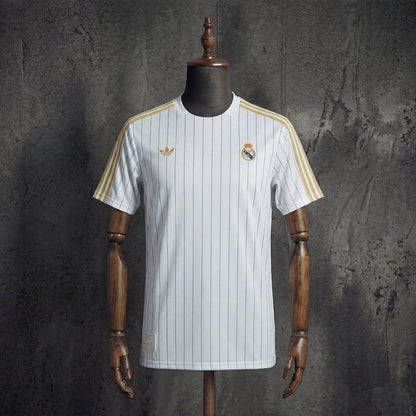 Camisa Real Madrid Terrace Icons Branca 26/27 - Adidas Torcedor Masculina (2)