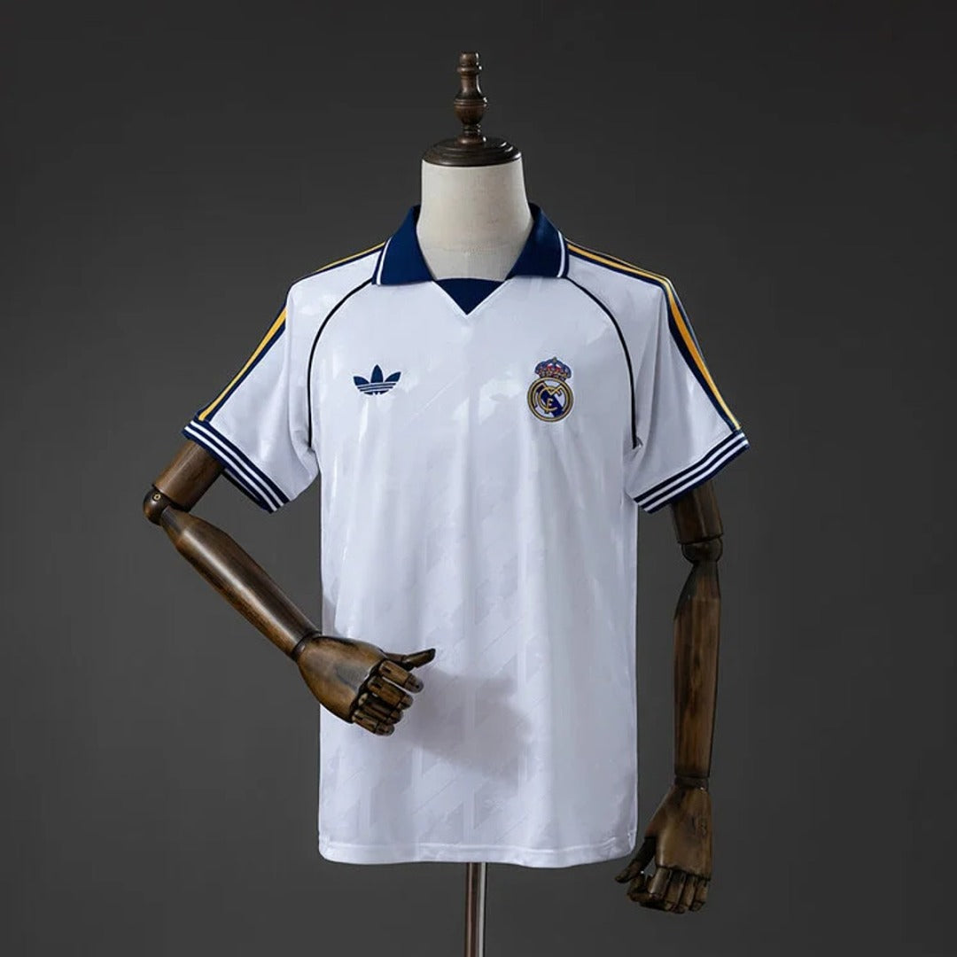 Camisa Real Madrid Vintage 26/27 - Adidas Torcedor Masculina (2)