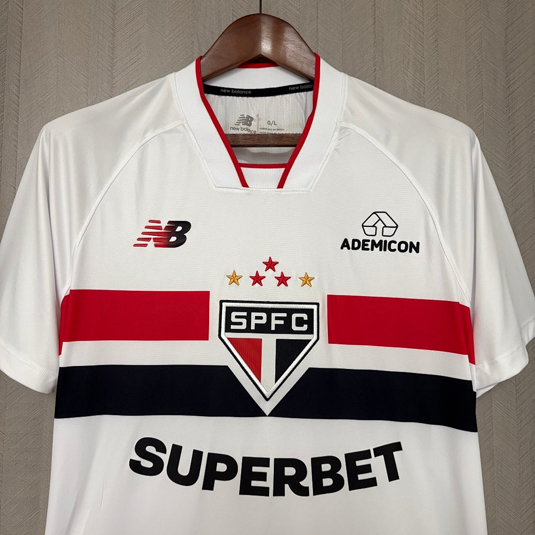 Camisa São Paulo Home 26/27 - New Balance Torcedor Masculina