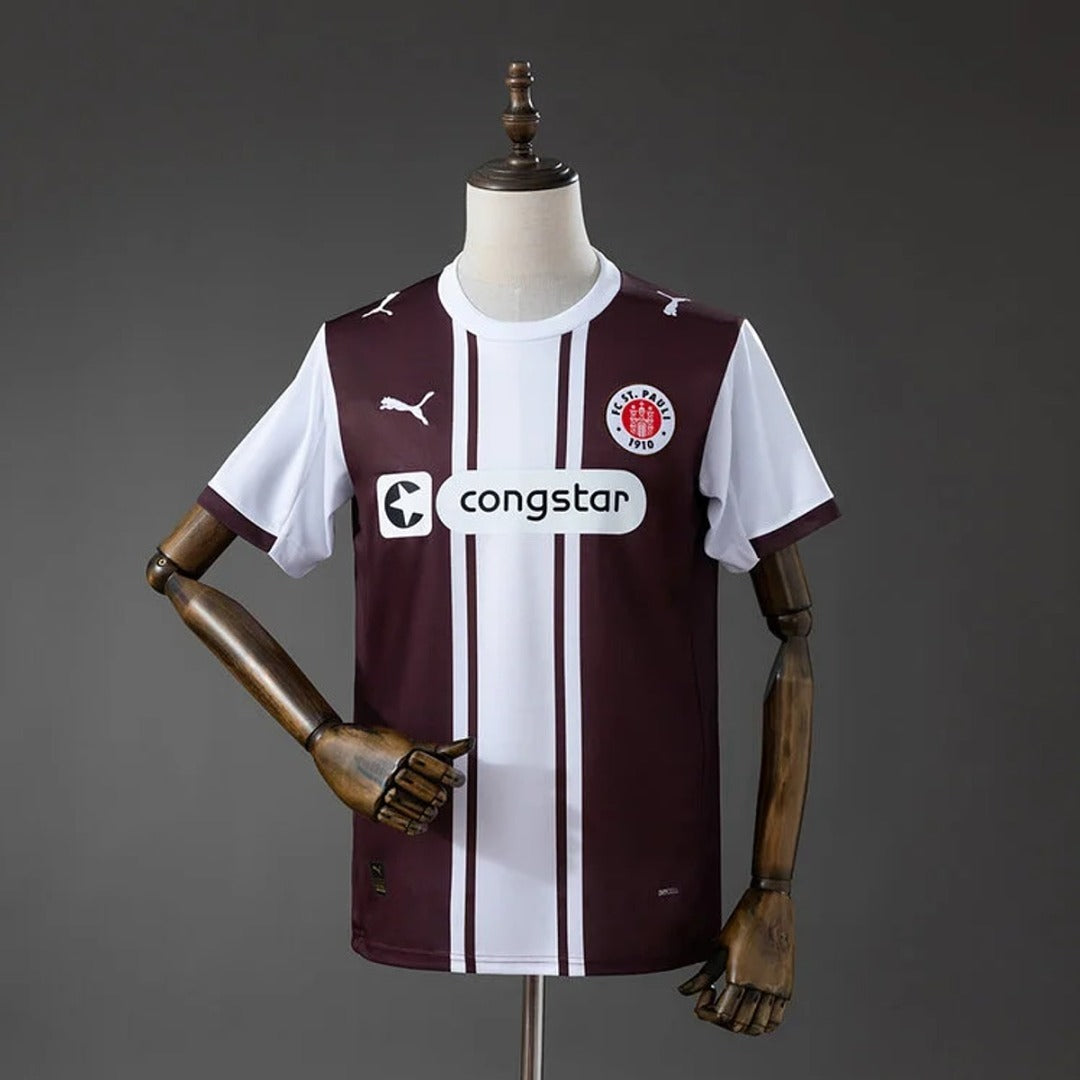 Camisa St. Pauli Home 26/27 - Torcedor Masculina