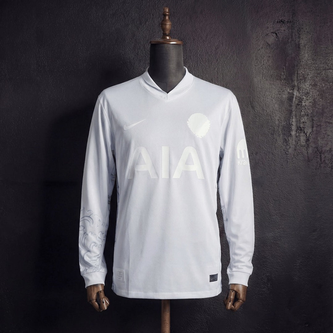 Camisa Tottenham Edição Comemorativa Branca 26/27 Manga Longa - Nike Torcedor Masculina