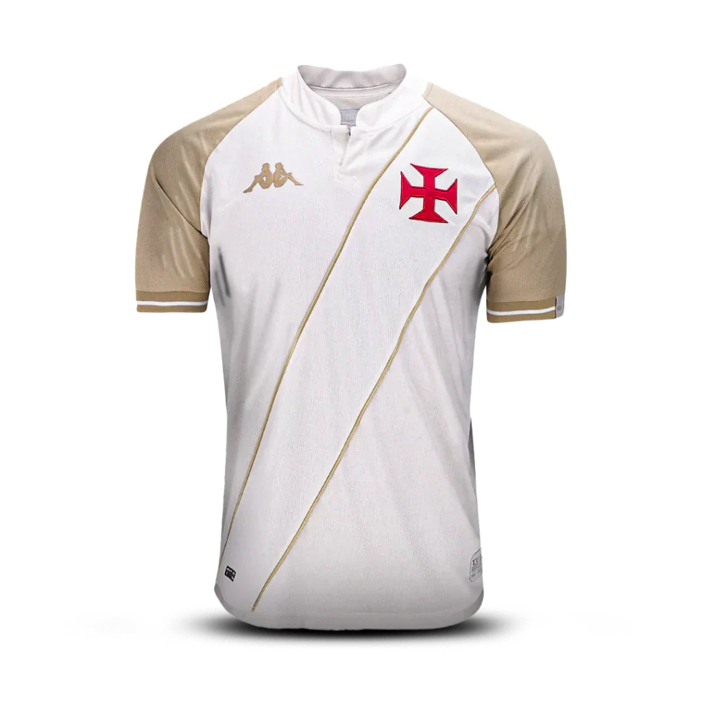 Camisa Vasco III Branca 24/25 - Kappa Torcedor Masculina