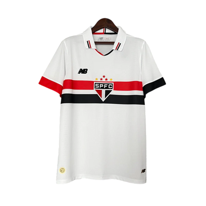 Camisa São Paulo Titular 24/25 - NB Torcedor Masculina Lançamento