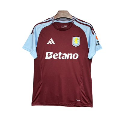 Camisa Aston Villa Home 24/25 - Adidas Torcedor Masculina Lançamento