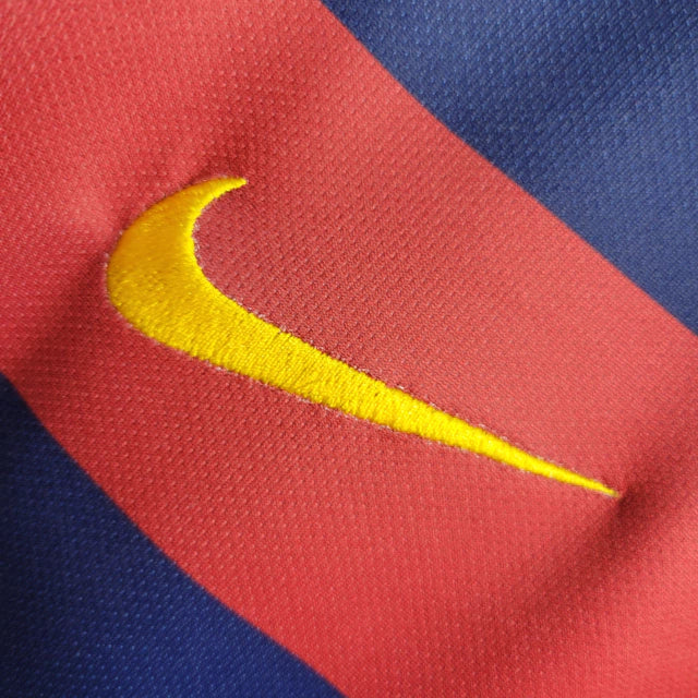 Camisa Barcelona 15/16 Home - Retrô Masculina