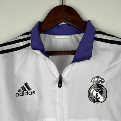 Jaqueta Corta Vento Real Madrid 2023/24 Branco