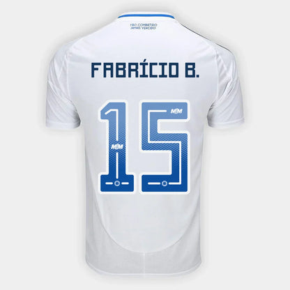 Camisa Cruzeiro Away 25/26 Fabrício B. N° 15