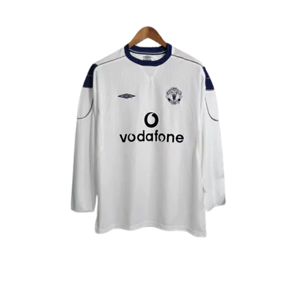 Camisa Manchester United 99/00 Away Manga Longa - Retrô Masculina
