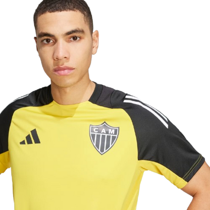 Camisa Atlético Mineiro Treino Amarela 25/26 - Versão Torcedor
