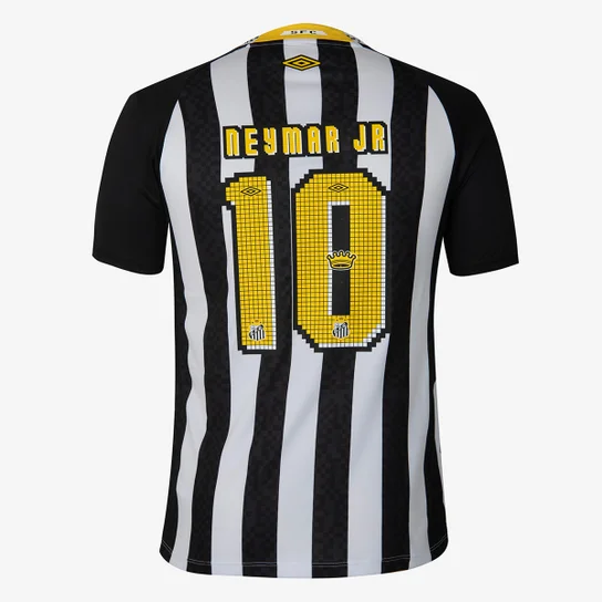 Camisa Santos FC Away 25/26 + #10 Neymar Jr - Umbro Torcedor Masculina