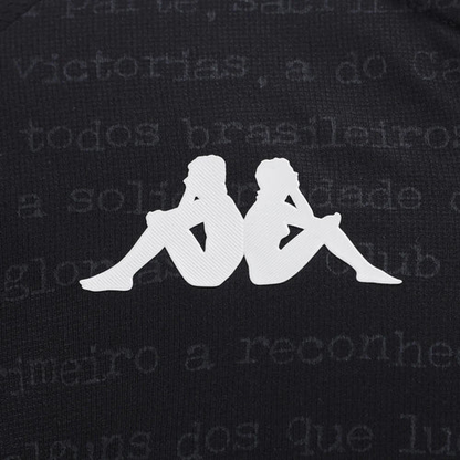 Camisa Vasco III Preta 24/25 - Kappa Torcedor Masculina