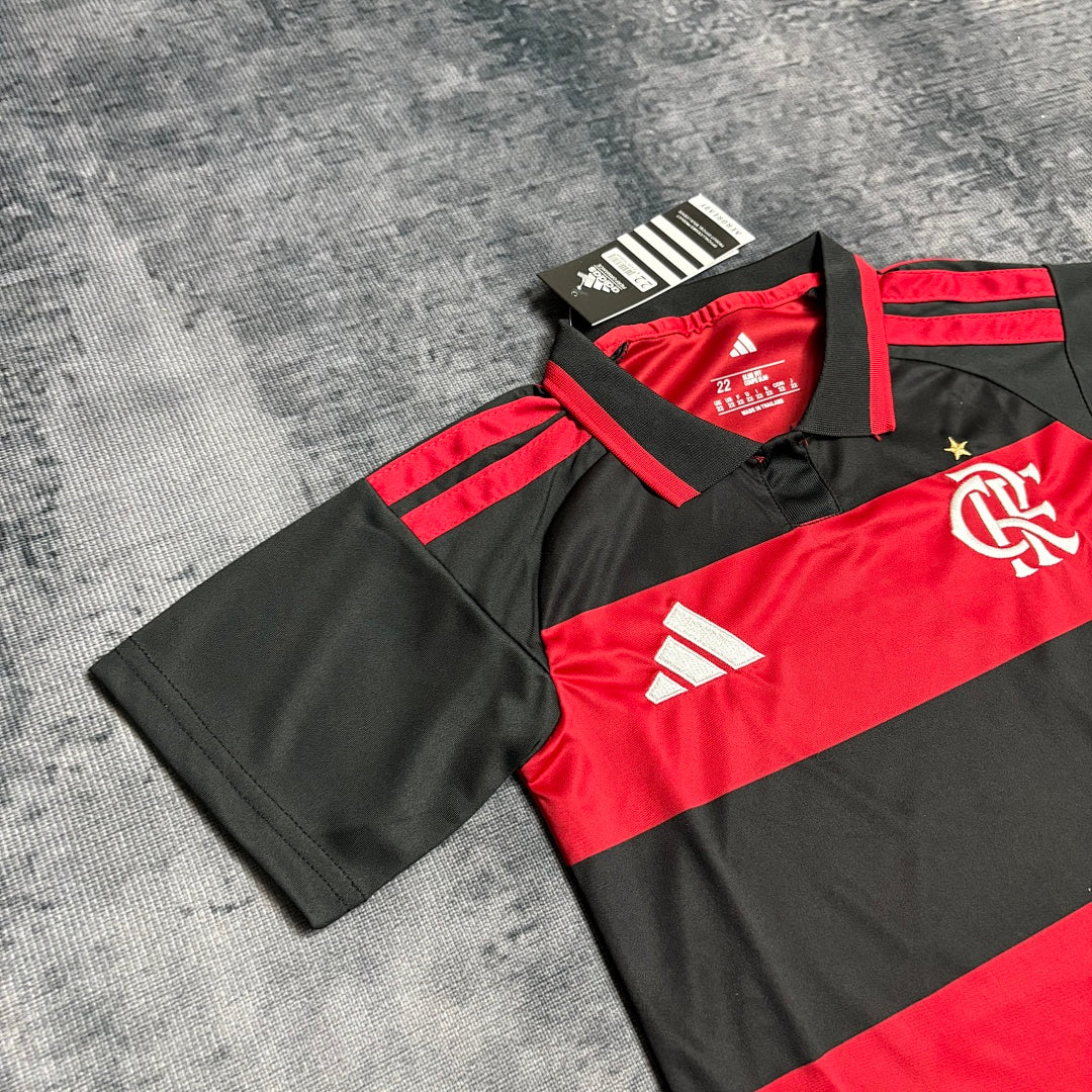 Kit Infantil Flamengo Home 26/27