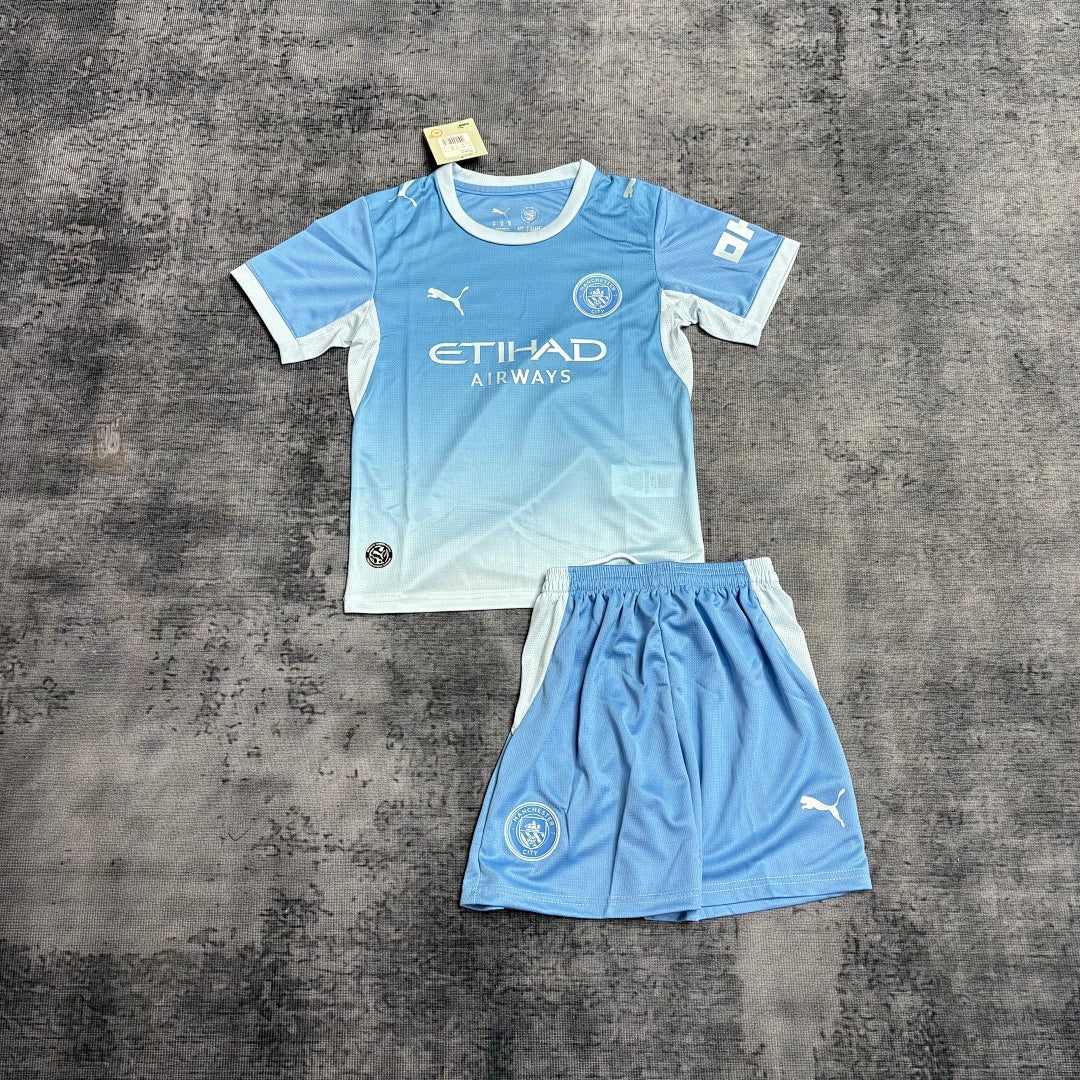 Kit Infantil Manchester City Home 26/27
