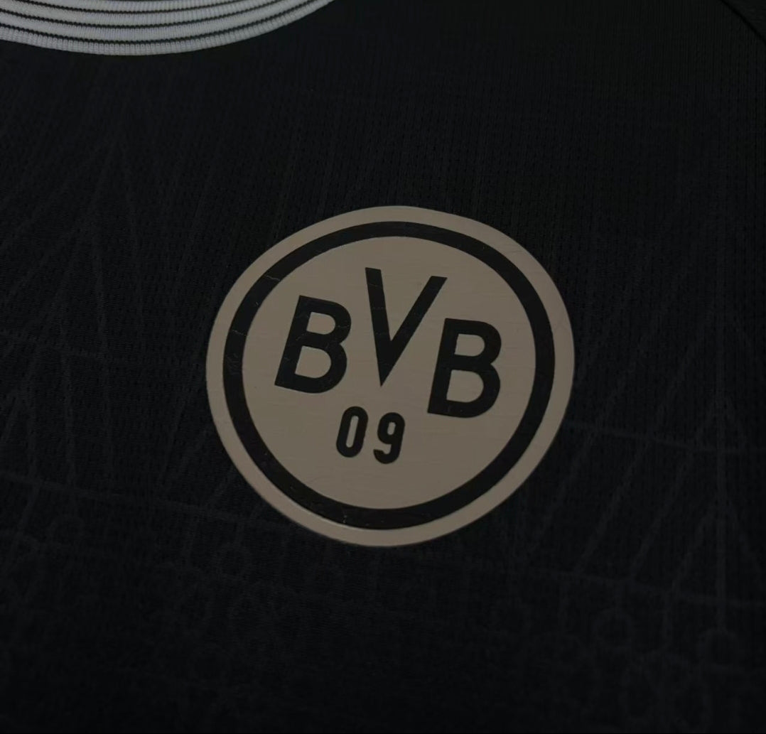 Camisa Borussia Dortmund Preta 26/27 - Puma Torcedor Masculina