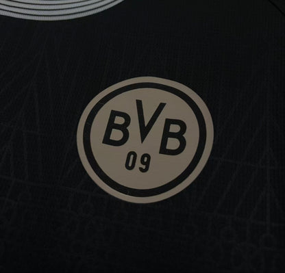 Camisa Borussia Dortmund Preta 26/27 - Puma Torcedor Masculina